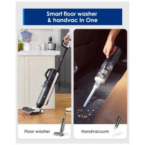 Aspirador de Pó Multifuncional sem Fio com Acessórios, 110V, Tineco, Cinza