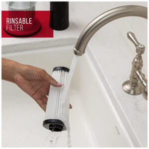 Dirt Devil UD20121PC Aspirador de Pó para Carpete e Piso, 110V, Vermelho.