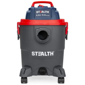 Aspirador de Pó Seco e Úmido 3 em 1 18L, 5.5 Pico HP com Extensores, 110v, STEALTH ECV05P2, Cinza