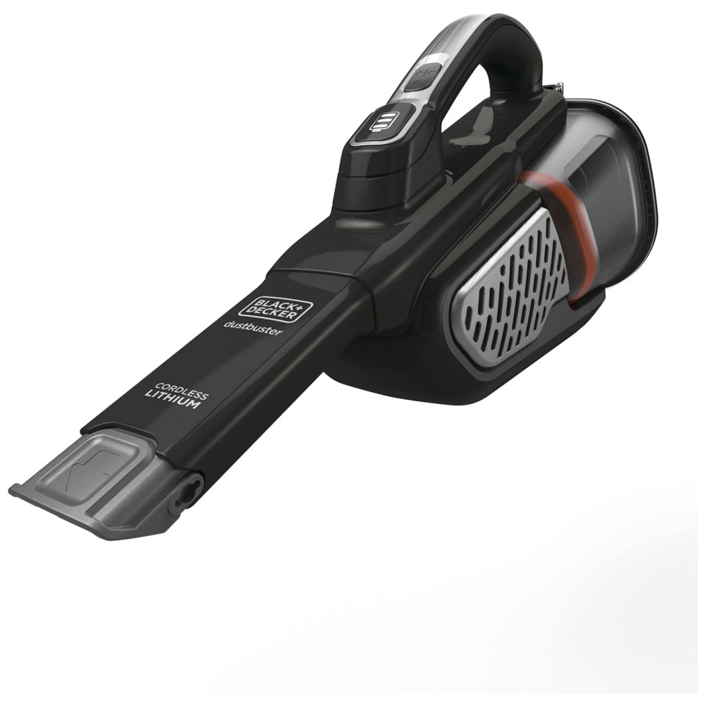 Aspirador de Pó Portátil Sem Fio Recarregável 20V, BLACKDECKER HHVK515J00FF, Preto