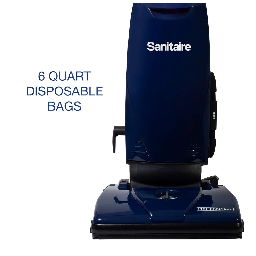 ectqs8bfspjb0b_2 jpg - Aspirador de Pó Profissional Sanitaire com Saco de Substituição, 110V, Azul