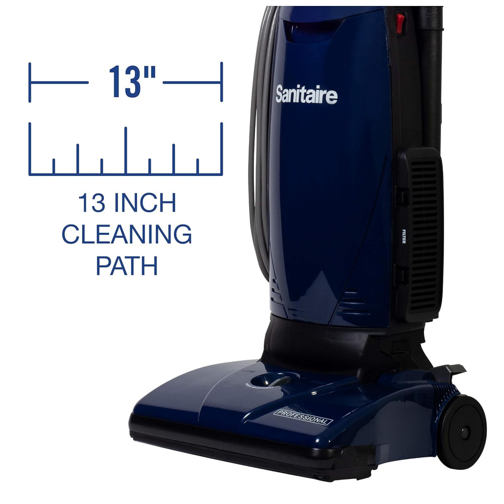 ectqs8bfspjb0b_3 jpg - Aspirador de Pó Profissional Sanitaire com Saco de Substituição, 110V, Azul