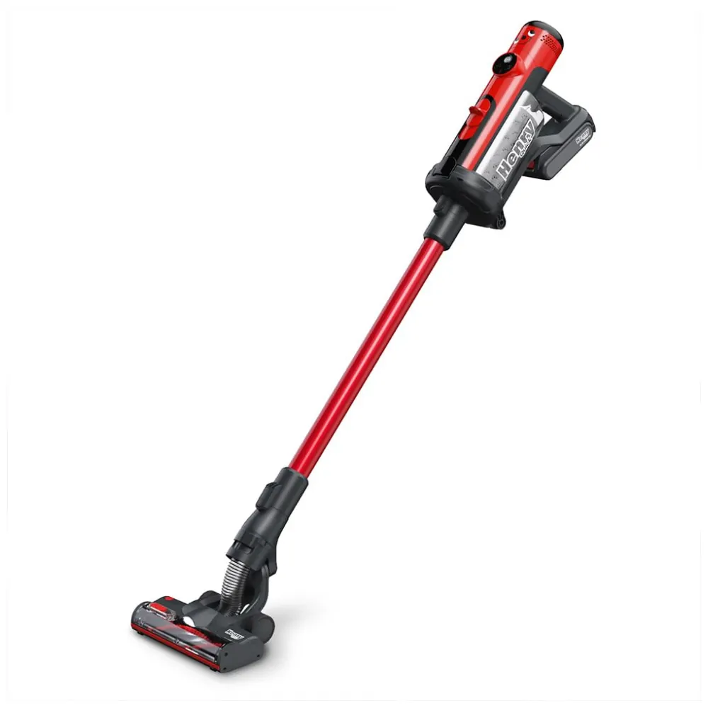 Aspirador de Pó sem Fio com Design Ergonômico e Leve, 1 Hora de Autonomia, 110V, NaceCare, Vermelho
