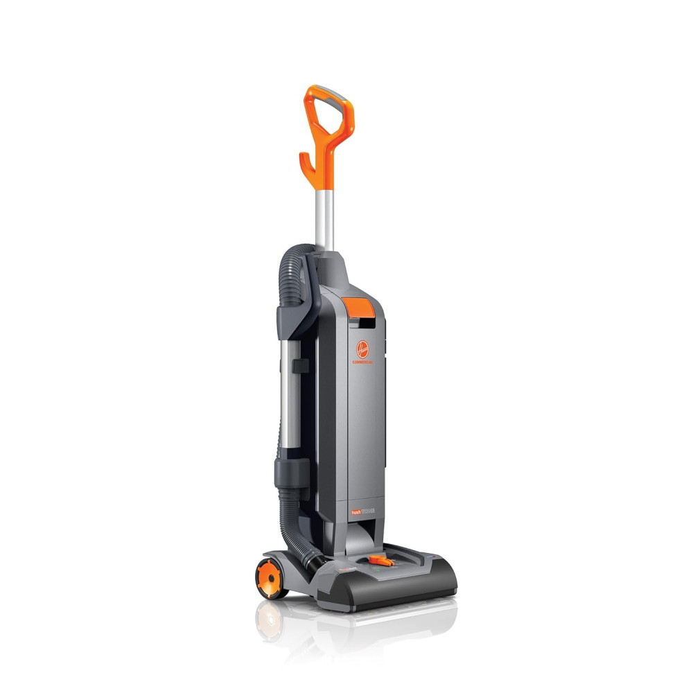 Aspirador de Pó Comercial com 2 Velocidades e Tecnologia IntelliBelt, 110V 1800W Hoover HushTone, Cinza