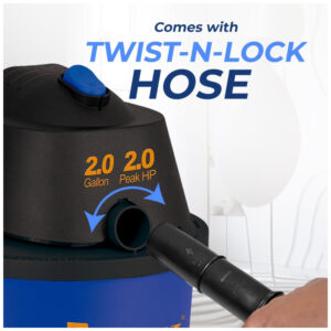 Aspirador de Pó Portátil 7.58L Compacto e Leve, 110V 360W, Koblenz, Azul