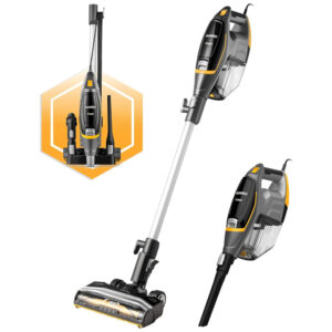 Aspirador de Pó com Fio 2 em 1 Portátil para Carpete e Piso,500W, 110v, EUREKA NES510, Preto