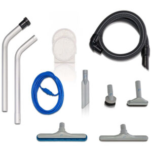 Aspirador de Pó Mochila Comercial 9,3L com Filtro HEPA e Acessórios Premium, 110V 1100W, Prolux, Preto