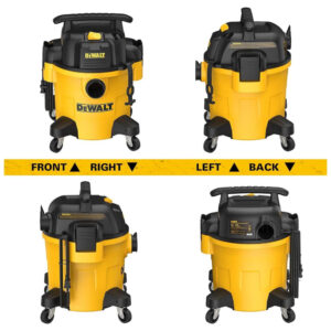 ectqvsc4bvd80b_6 jpg - Aspirador de Pó Seco e Úmido 19L, 4CV de Potência com Extensores, 110v, DEWALT DXV05P, Amarelo