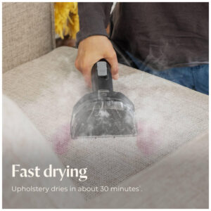 Extratora e Higienizadora Portátil para Limpeza de Carpetes e Estofados, 110V, BISSELL Little Green HydroSteam 3618, Preta