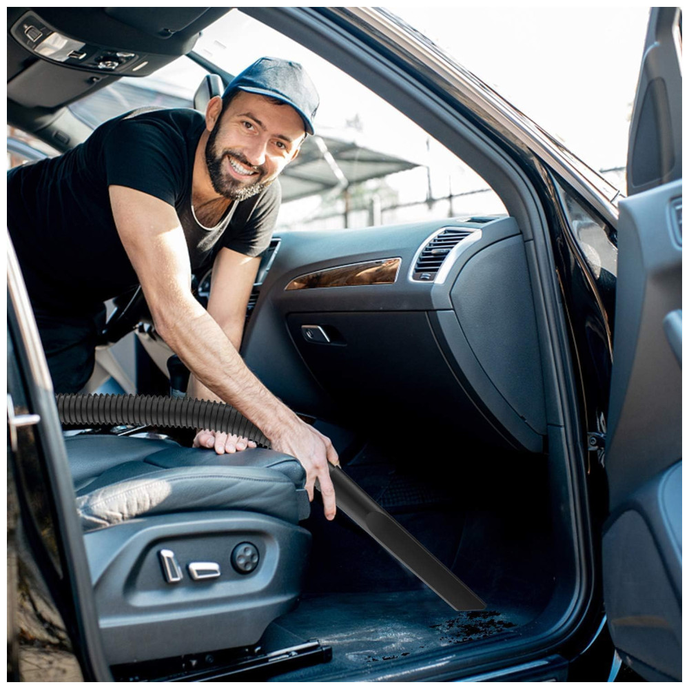 Aspirador de Pó Úmido e Seco de 18,95L, 4CV, Tanque em Aço Inox, 110V 600W, Stanley SL18130, Amarelo Prateado