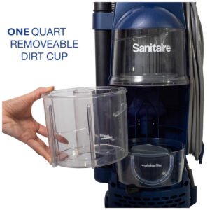 Aspirador de Pó Profissional Vertical com Ferramentas Sanitaire SL4410A, 110V, Azul