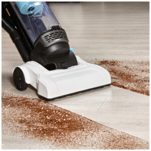 Aspirador de Pó Leve e Vertical para Carpetes e Pisos Duros, 110V, AMZ , Branco