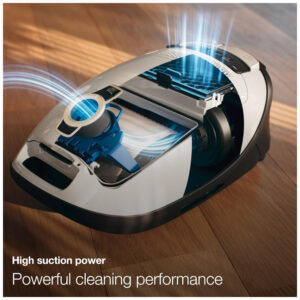 Aspirador de Pó com Fio Alemão Portátil com 6 Configurações de Potencia, 110V, Miele C1, Azul