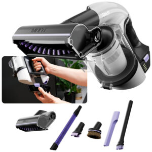 Aspirador de Pó Portátil Gtech Multi Platinum Sem Fio Leve, Poderoso e com 30 Minutos de Autonomia