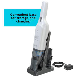 Aspirador de Pó de Mão Multifuncional sem Fio, 110v, BLACKDECKER HLVC315B10, Branco