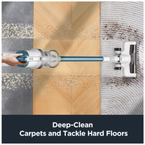 Aspirador de Pó Sem Fio Eureka RapidClean Pro NEC280TL Potência e Versatilidade para Limpeza Impecável