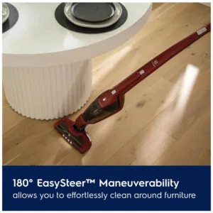 Aspirador Sem Fio 2 em 1 Electrolux Ergorapido Pet Vermelho Chili Motorizado 48 Minutos 18V.