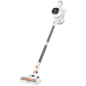 ectqt2gn11jd0b_8 jpg - Aspirador de Pó Sem Fio Tikom V500 para Casa, 40 kPa 450W com Tela LED Touch, Base de Carregamento na Parede, Anti Emaranhado, Leve para Pêlos de Animais