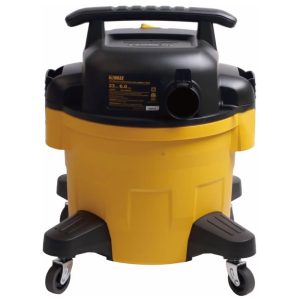 Aspirador de Pó Seco e Úmido 22L, 4.5CV de Potência com Extensores, 110v, DEWALT DXV06P, Amarelo