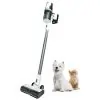 Aspirador de Pó Multifuncional sem Fio com Acessórios, 110V 500W, Greenworks, Branco