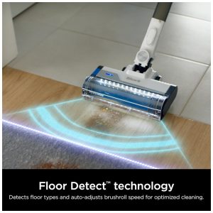 Aspirador de Pó Sem Fio Shark PowerPro Plus Essential, Leve, Recarregável, Tecnologia FloorDetect, Filtro HEPA, Autonomia de até 50 Minutos, Sucção Po