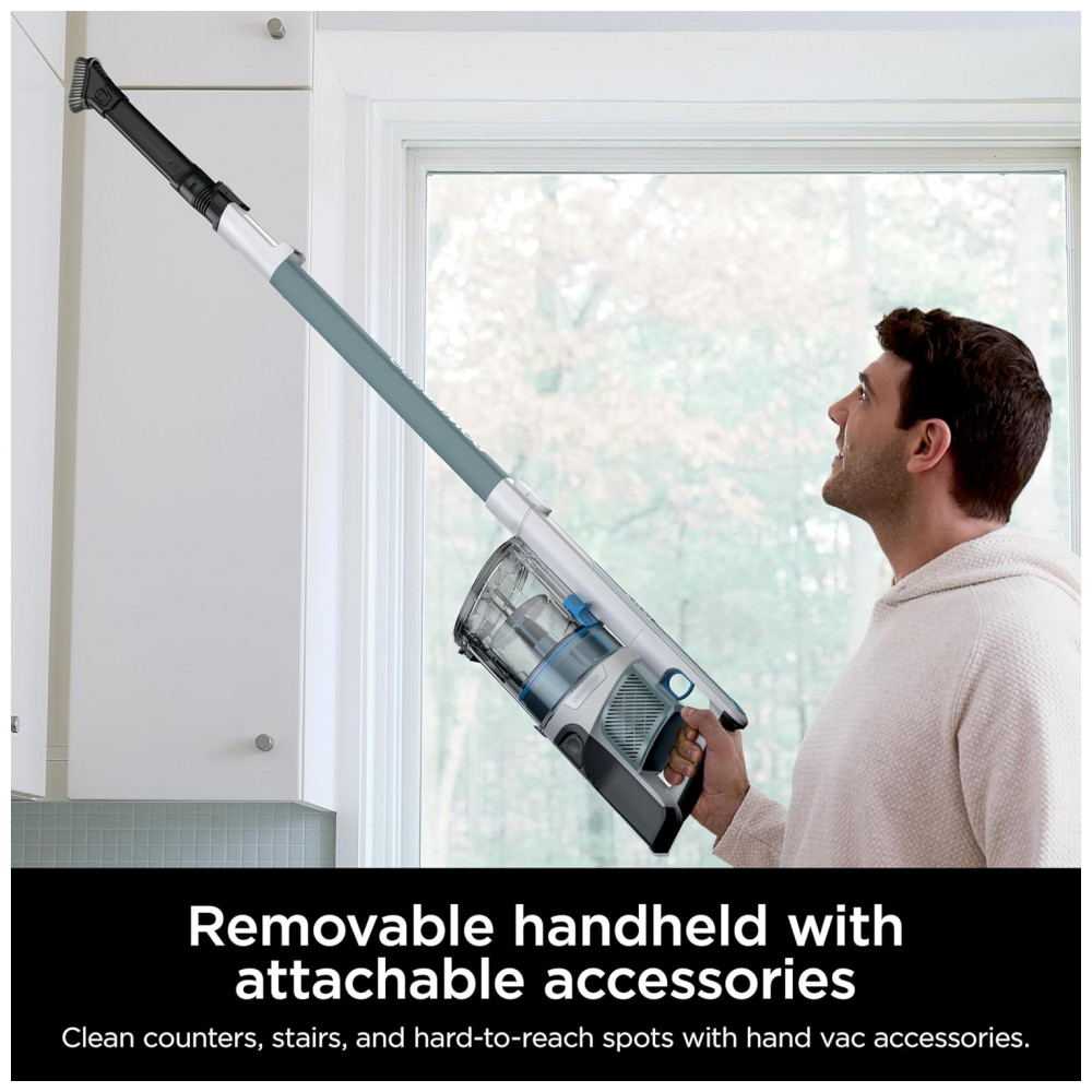 Aspirador de Pó Sem Fio Shark PowerPro Plus Essential, Leve, Recarregável, Tecnologia FloorDetect, Filtro HEPA, Autonomia de até 50 Minutos, Sucção Po
