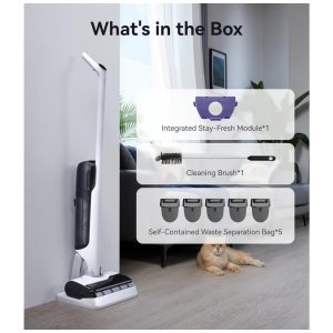 ectq36vtfwbf0b_9 jpg - Aspirador de Pó NARWAL S30 Molhado e Seco com Sucção de 20000Pa, Autolimpeza a 176F, Secagem Aquecida, Saco de Resíduos Descartável, Sem Emaranhados,