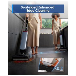 Aspirador de Pó Tineco Floor One S9 Artist Pro Wet Dry, 22kPa de Sucção, Design Anti Emaranhado, Autolimpeza Flashdry , Até 75 Min de Autonomia