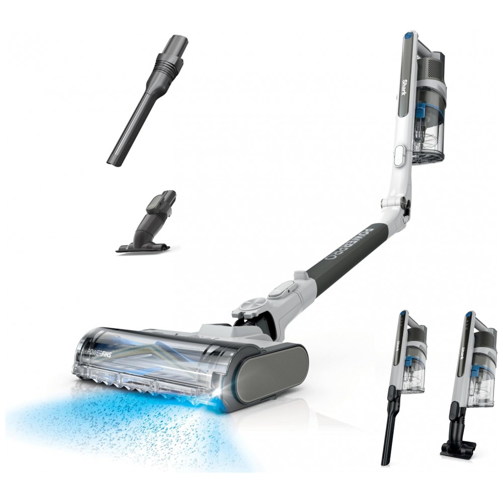 Aspirador de Pó sem Fio Shark PowerPro Flex Reveal Plus, Tecnologia DirtReveal FloorDetect, Filtro HEPA, para Carpetes e Pisos Duros,