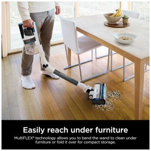 Aspirador de Pó sem Fio Shark PowerPro Flex Reveal Plus, Tecnologia DirtReveal FloorDetect, Filtro HEPA, para Carpetes e Pisos Duros,