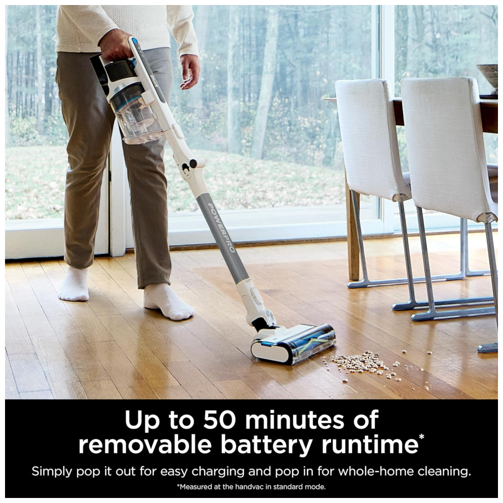 Aspirador de Pó sem Fio Shark PowerPro Flex Reveal Plus, Tecnologia DirtReveal FloorDetect, Filtro HEPA, para Carpetes e Pisos Duros,