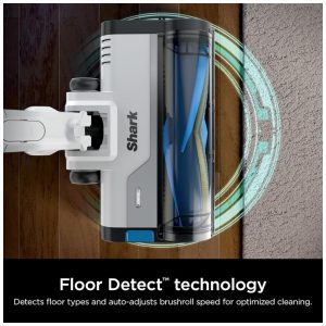 Aspirador de Pó sem Fio Shark PowerPro Flex Reveal Plus, Tecnologia DirtReveal FloorDetect, Filtro HEPA, para Carpetes e Pisos Duros,