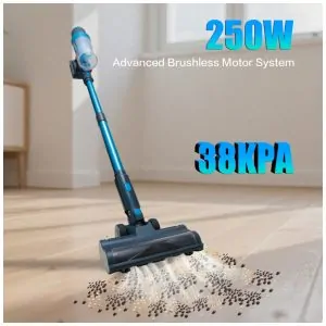 ectq6z8knljf0b_1 jpg - Aspirador de Pó Sem Fio PRAVOLE 250W 38kPa 65Min 8 em 1 para Casa Recarregável para pelos de Animais e Pisos Difíceis, 1,2L de Capacidade,