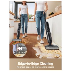 Aspirador e Mop DREAME H12 PRO Limpeza Eficiente e Inteligente, Autolimpeza com Ar Quente, Bateria de Longa Duração