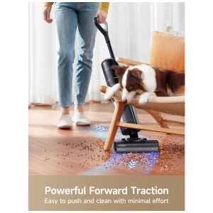 Aspirador e Mop DREAME H12 PRO Limpeza Eficiente e Inteligente, Autolimpeza com Ar Quente, Bateria de Longa Duração