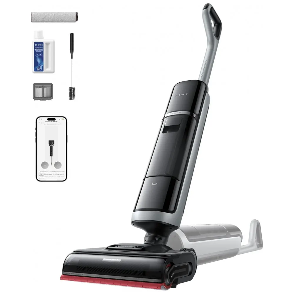ectqc65d831f0b_0 jpg - Aspirador de Pó DREAME H15 Pro Heat Wet Dry Limpeza Profunda com Água Quente a 185F e Tecnologia Robótica AI