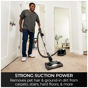 Aspirador de Pó para Pêlos de Animais Kenmore BC3006 400 Series Leve, com Bolsa e Design de 2 Motores, Escova Eliminadora de Pêlos, Filtro HEPA, Luz