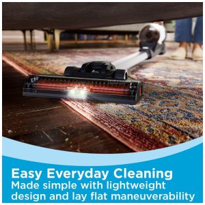 Aspirador de Pó Sem Fio BLACK DECKER POWERSERIES 20V MAX, Bastão Recarregável com Luzes LED no Chão, Leve e Antiemaranhado