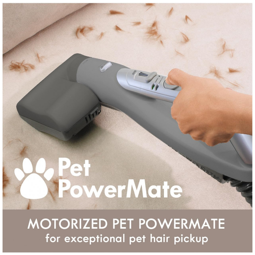 Aspirador de Pó Kenmore Elite 81714 Pet Friendly Ultra Plush Bagged Canister com Pet PowerMate, HEPA, Haste Telescópica Estendida,