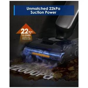 Aspirador de Pó a Vapor Tineco Floor One S9 Artist, Limpeza a Seco e Úmido, Potência de Sucção de 22kPa, Tecnologia de HiperVapor,