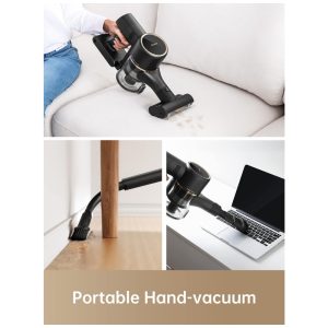 Aspirador de Pó Sem Fio DREAME R10 Pro para Casa, Aspirador 6 em 1 Sem Fio Recarregável, 60 Minutos de Autonomia, Sucção Poderosa, Aspirador Sem Fio p