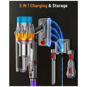 Aspirador de Pó Sem Fio, 600W 50KPA 70Min Aspirador Potente para Casa, Design Autônomo, Tela OLED Anti Emaranhados, Copo 1.8L, JRFYHFT,