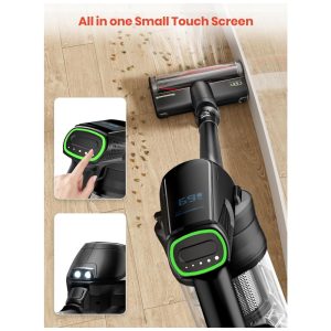 Aspirador Sem Fio Autolimpante Honeywell VC16 Aeromax Elite Preto Fosco 600W 60 Minutos 25.2V.