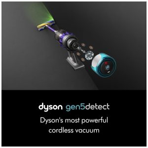 Aspirador Sem Fio Dyson Gen5detect Roxo 280AW Iluminação HEPA Tela LCD 0,75L 150V