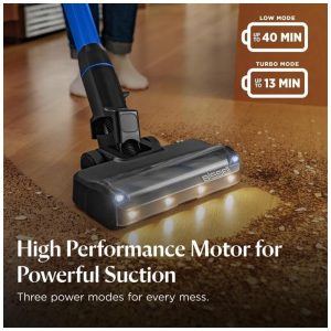 Aspirador Sem Fio Bissell PowerClean FurFinder Cinza Escuro Antiembaraço 200W 40 Minutos 25.2V.