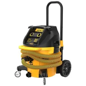 Aspirador de Pó 37,8L com Sistema AirLock e Limpeza Automática do Filtro, 110V, DEWALT DWV01510, Amarelo