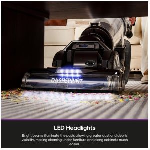 Aspirador Vertical Eureka Azul Duplo Ciclone Anti Emaranhado Swivel NEU612BL 8L