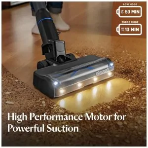Aspirador Sem Fio Bissell PowerClean FurGuard Cinza Escuro Autolimpante 280W 50 Minutos 25.2V.
