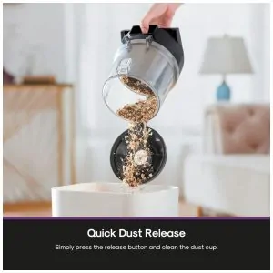 Aspirador de Pó Canister sem Saco Eureka NEN121WH Branco 1200W HEPA 1.2L Filtro Lavável 110V