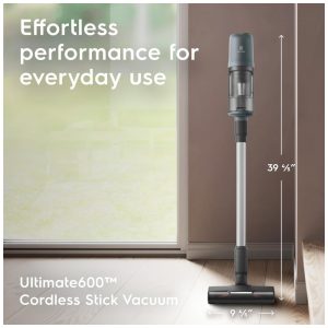 Aspirador Sem Fio Electrolux Ultimate600 Verde Oceano PowerPro Bristle LED 50 Minutos EHVS65S1AO 21.6V.